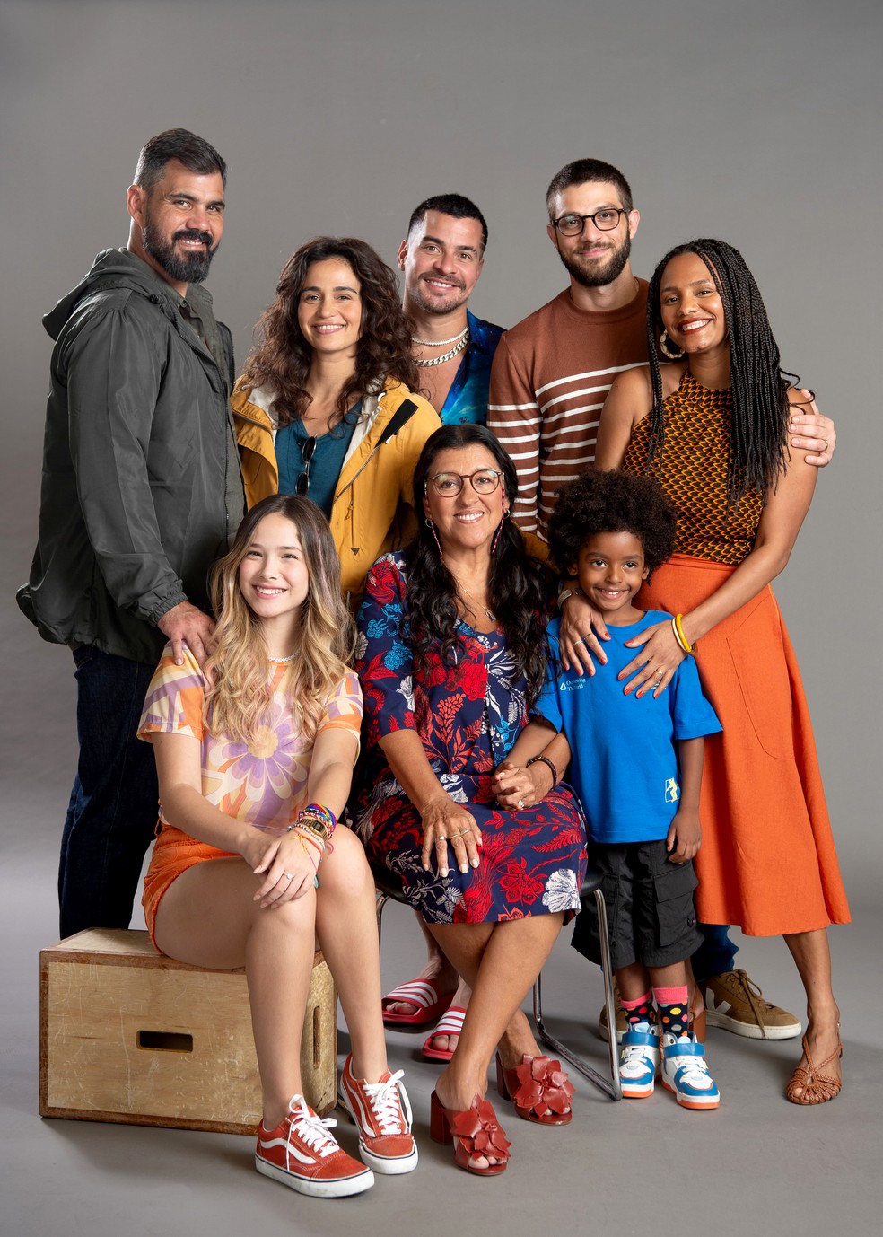 "Dona Lurdes, o filme" conta com os retornos de Regina Casé, Nanda Costa, Thiago Martins, Jessica Ellen, Juliano Cazarré, Chay Suede, Clara Galinari e Ian — Foto: Globo/Estevam Avellar