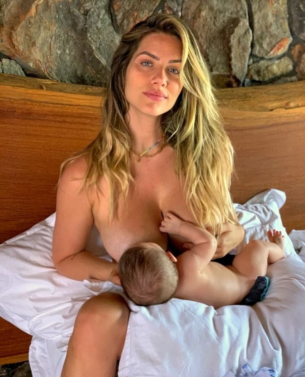 Giovanna Ewbank expõe anseios sobre a maternidade com a chegada de Zyan — Foto: Reprodução/Instagram