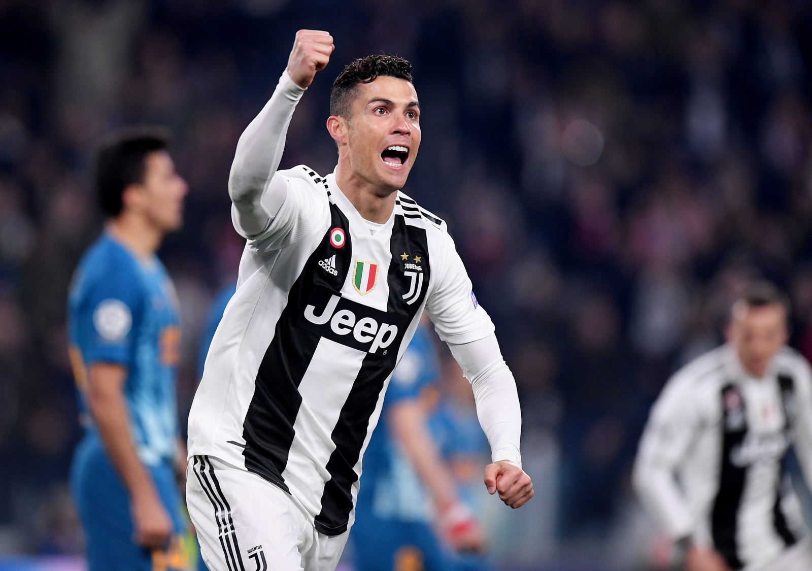 CRISTIANO RONALDO - O português Cristiano Ronaldo fez 140 gols em suas passagens por Manchester United, Real Madrid e Juventus