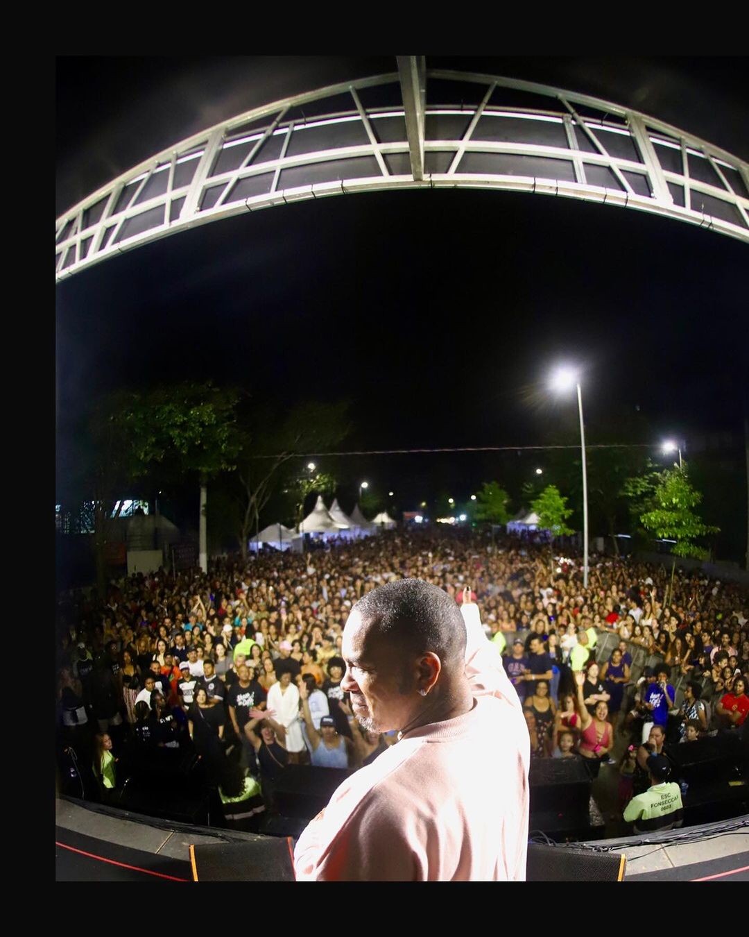 Rodriguinho se apresentou em show organizado pela CUFA, em São Paulo