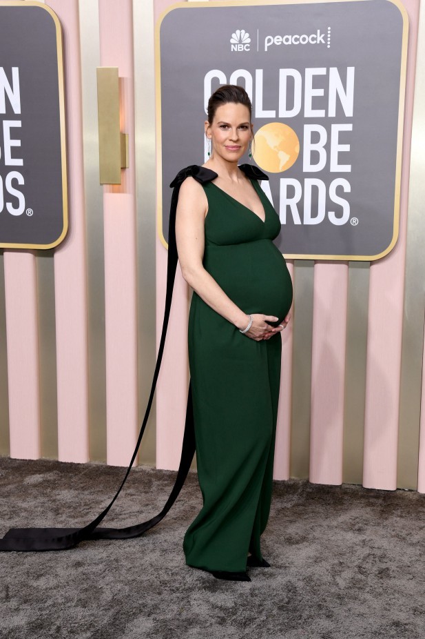 A atriz Hilary Swank — Foto: AFP