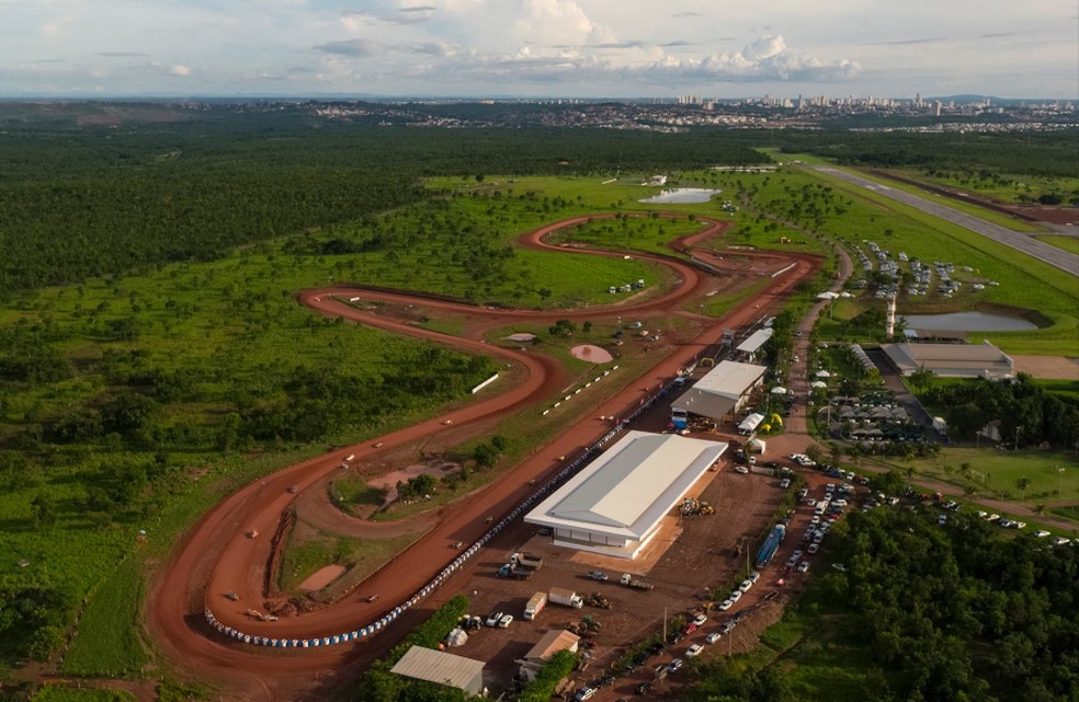 Grupo Bom Futuro patrocina a construção do Autódromo Internacional de Cuiabá — Foto: Reprodução