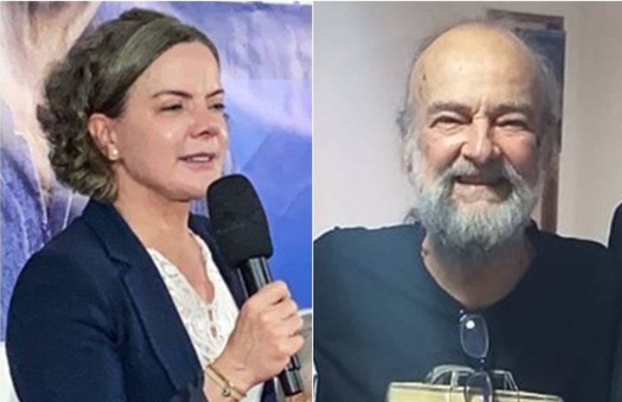 Gleisi Hoffmann e José Luiz Penna: presidentes do PT e do PV, respectivamente, em dissonância sobre Venezuela