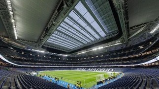 Estádio agora conta com teto retrátil — Foto: Reprodução/Real Madrid