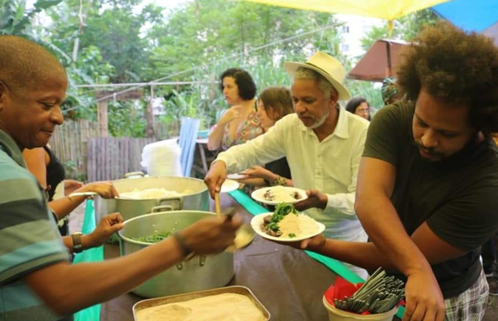 Quilombo do Camorim: Feijoada será seguida de roda de jongo da qual público poderá participar — Foto: Divulgação