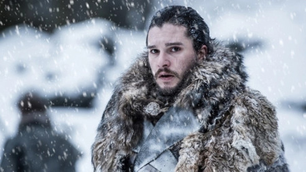 Jon Snow (Kit Harington) em 'Game of thrones' — Foto: HBO/Divulgação