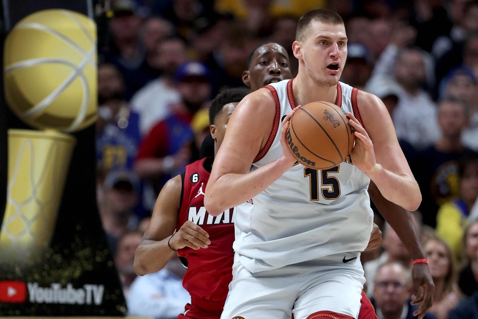 Nikola Jokic na final da NBA  — Foto: AFP