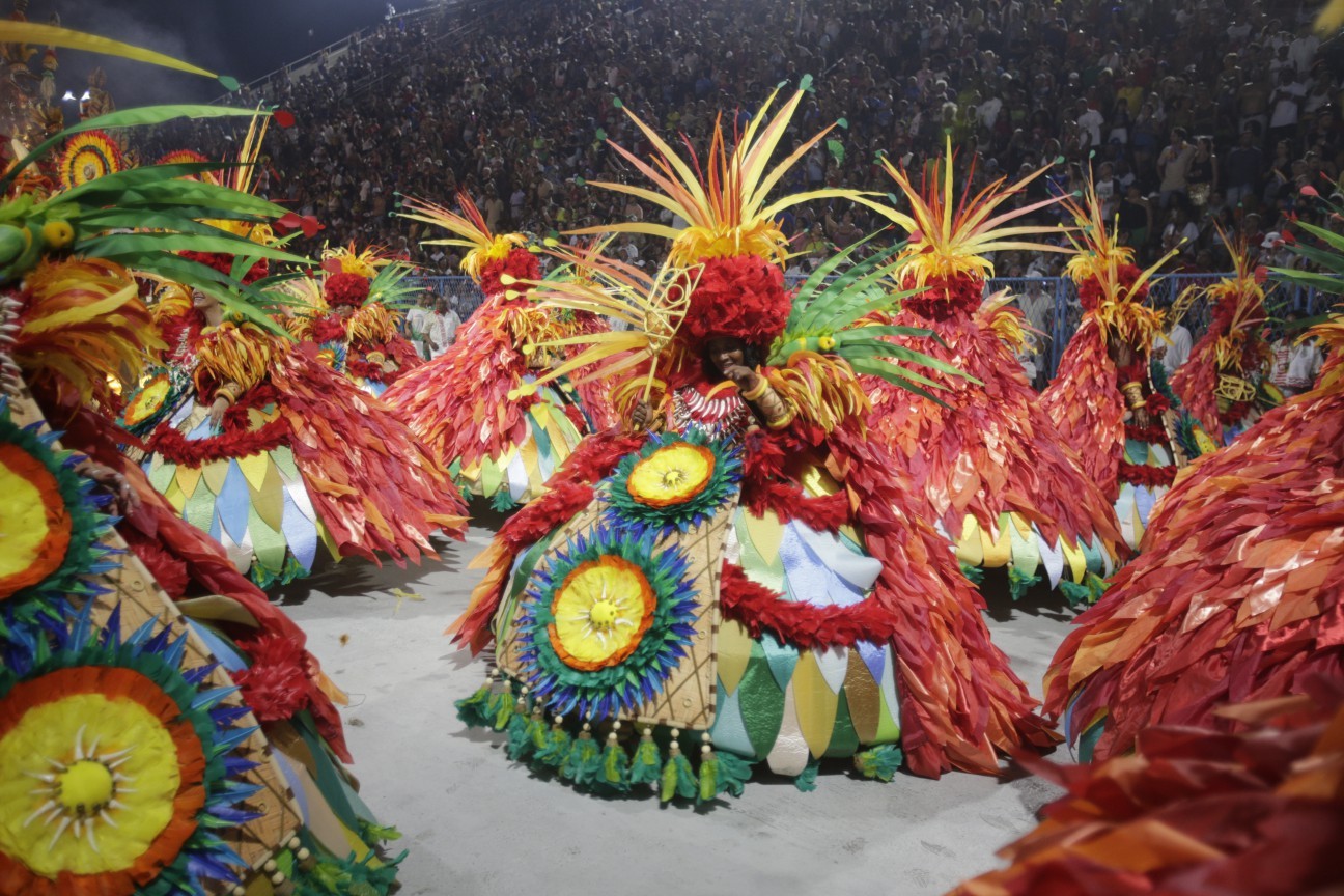 Desfile da Grande Rio — Foto: Alexandre Cassiano  / agência Globo