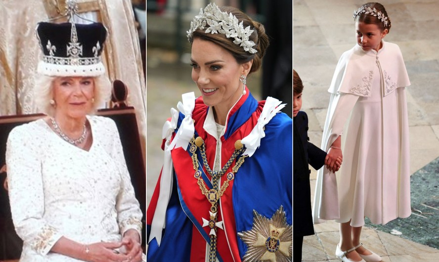 Os looks de Camilla, Kate e Charlotte