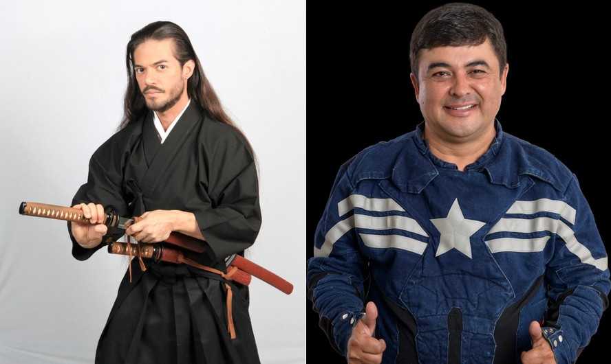 Samurai e Capitão América: candidatos levam personagens para as suas campanhas