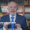 Lula faz pronunciamento na TV - Reprodução
