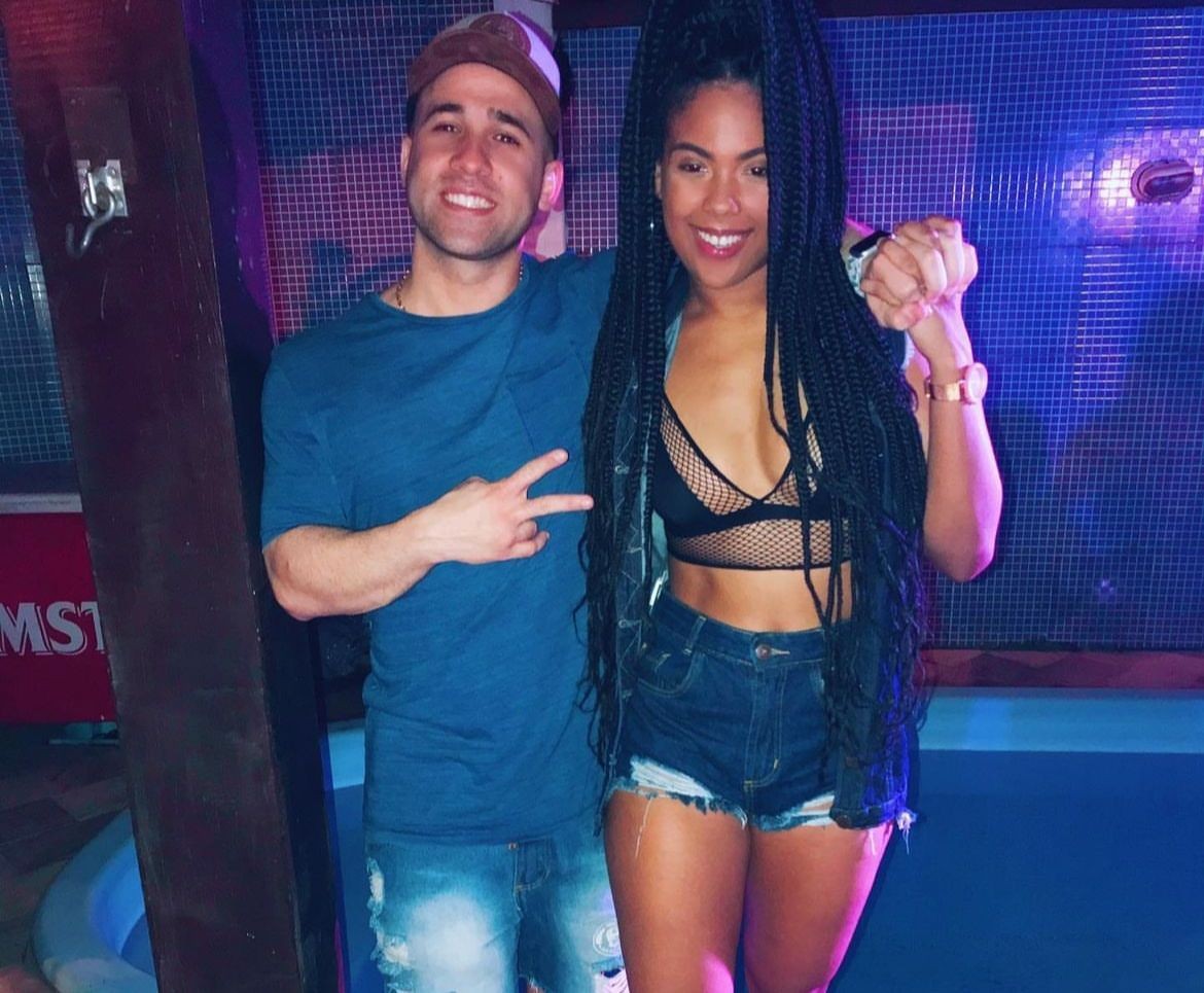 Marvvila, do "BBB" 23, está em um relacionamento com Chris há três anos. Ela e o militar da Marinha, de 31 anos, vivem juntos — Foto: Reprodução/Instagram