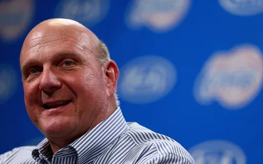 Steve Ballmer, ex-presidente da Microsoft - Tem atualmente US$ 99 bilhões. O primeiro trilhão chega em 2032, nos seus 75 anosAgência O Globo