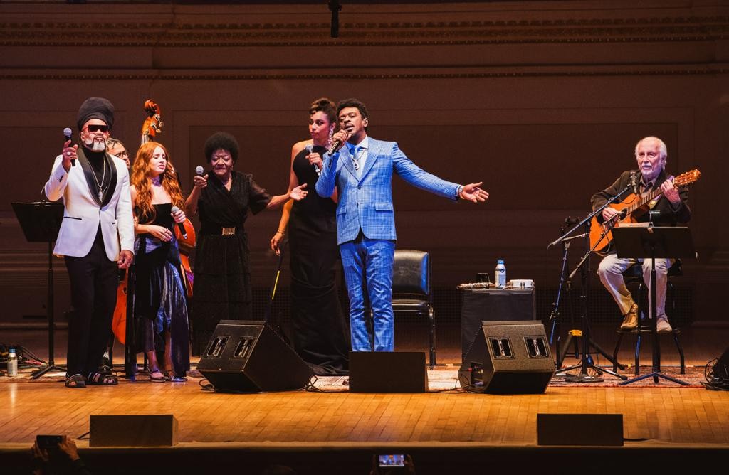 'A grande noite — Bossa nova' no Carnegie Hall — Foto: Leandro Justen