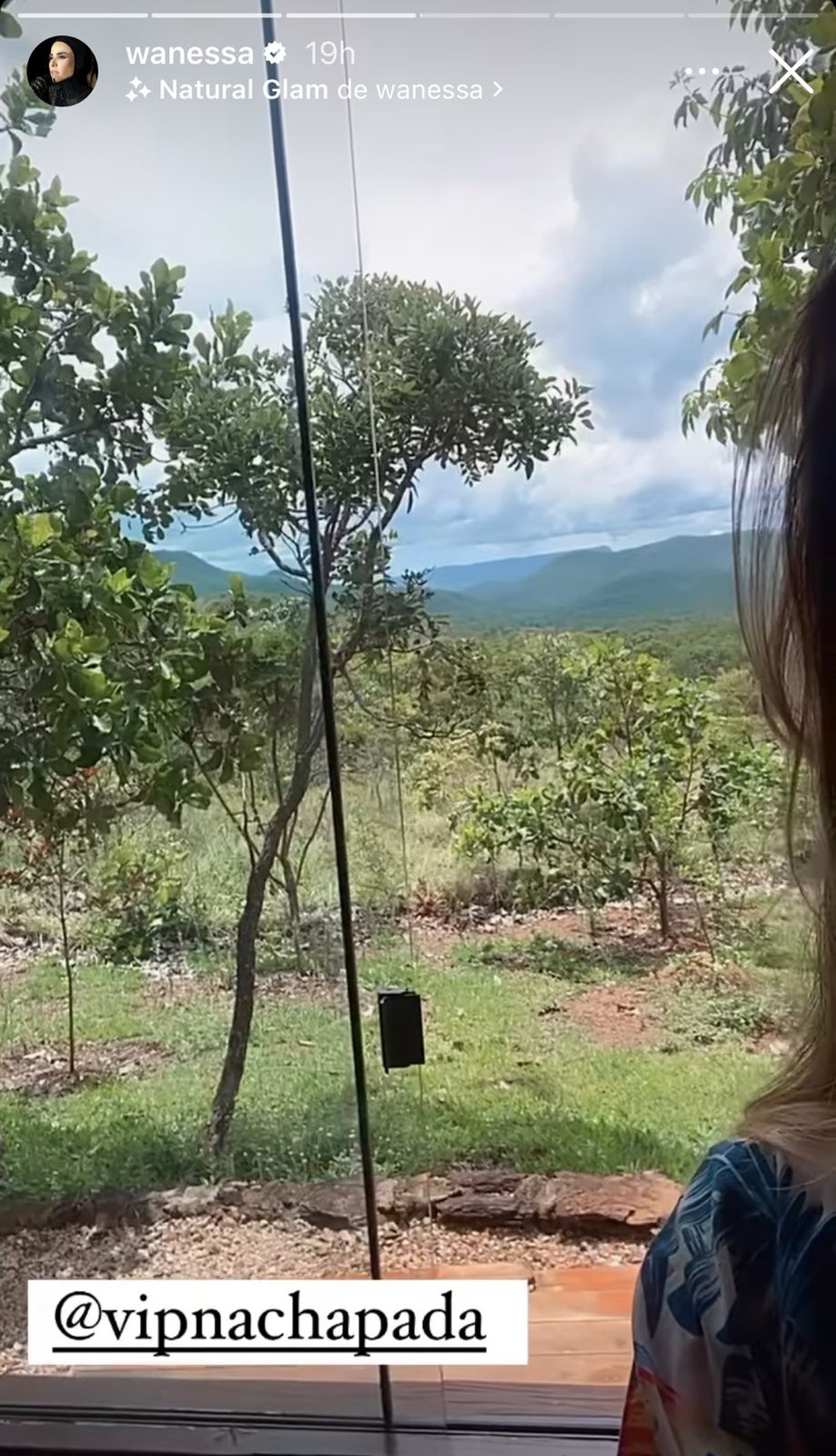 Wanessa mostra hospedagem na Chapada dos Veadeiros — Foto: Reprodução/Instagram