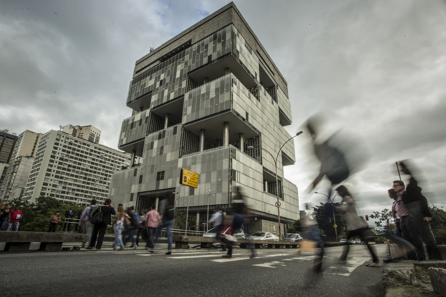 Edifício sede da Petrobras, no centro do Rio de Janeiro