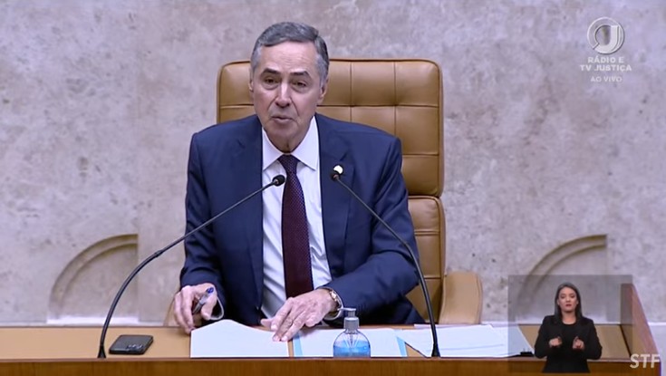 Presidente do STF Luís Roberto Barroso