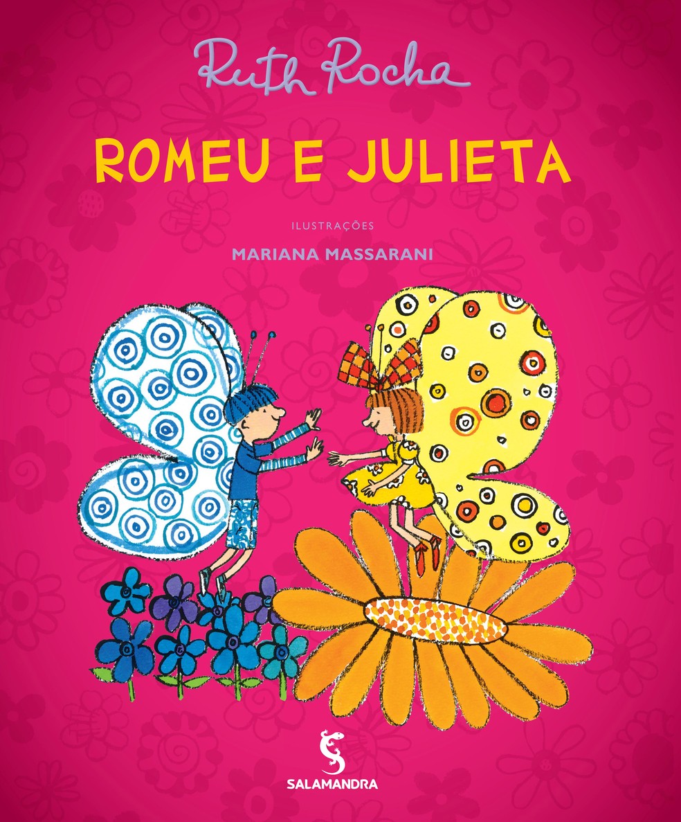 Capa do livro 'Romeu e Julieta', de Ruth Rocha — Foto: Divulgação