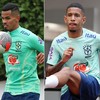 Beraldo, Galeno e Savinho são alguns dos "calouros" da seleção - Rafael Ribeiro/CBF