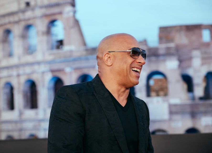 Vin Diesel, estrela da franquia Velozes e Furiosos