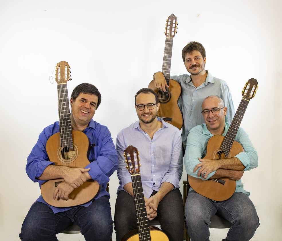 Quarteto Maogani — Foto: Divulgação/Marcella Azzal