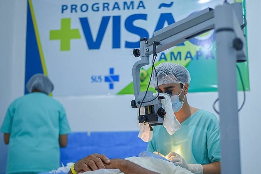 Sete pessoas ficaram cegas após infecção desencadeada em mutirão de cirurgias no Amapá