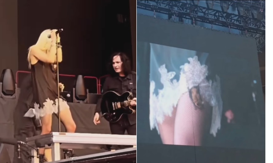 A cantora é Taylor Momsen é mordida por morcego durante show em Sevilha, na Espanha