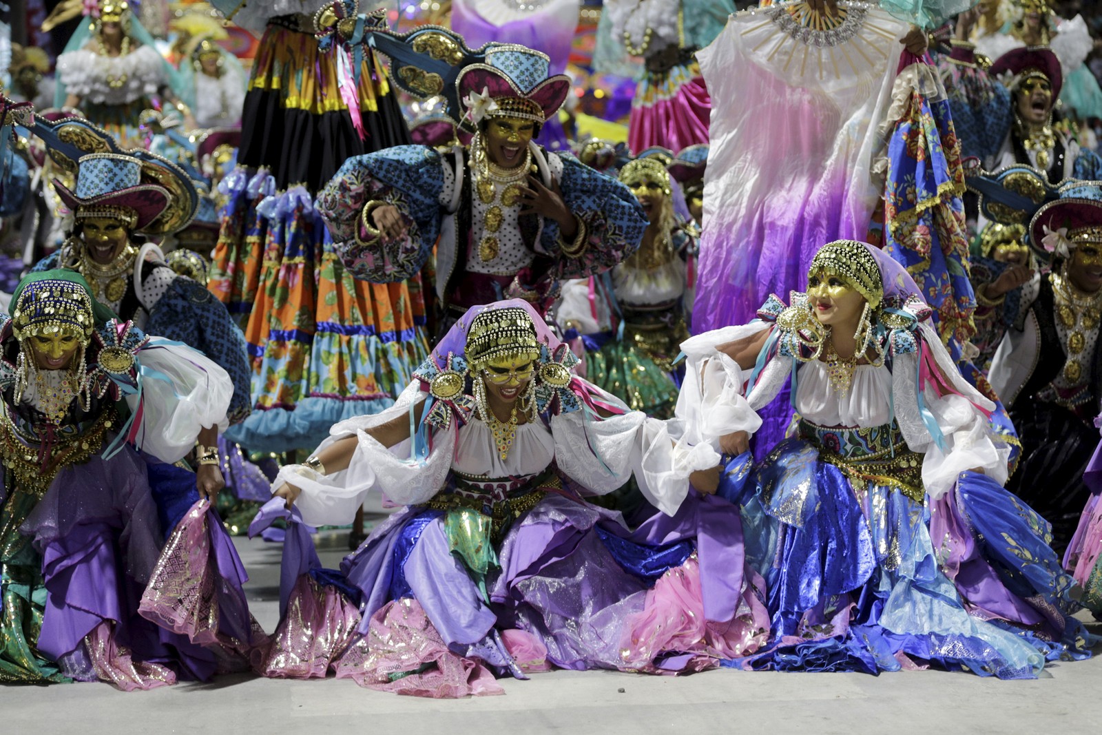 Desfile da Imperatriz Leopoldinense — Foto: Alexandre Cassiano