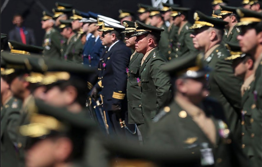 Cerimônia no Quartel-General do Exército, em Brasília