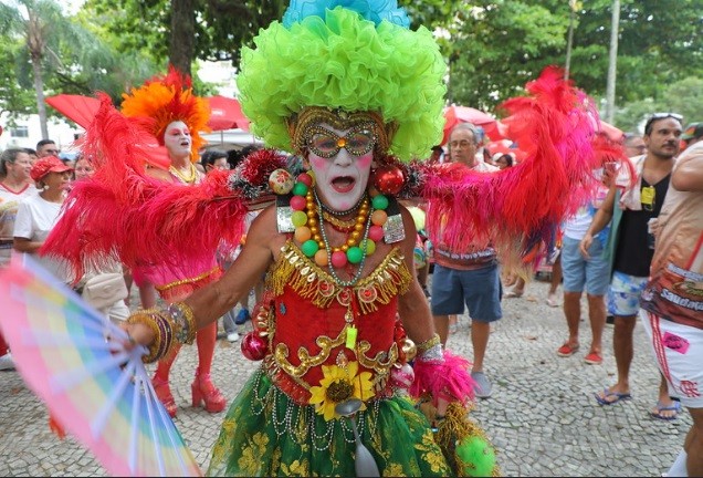 As cores da Banda de Ipanema