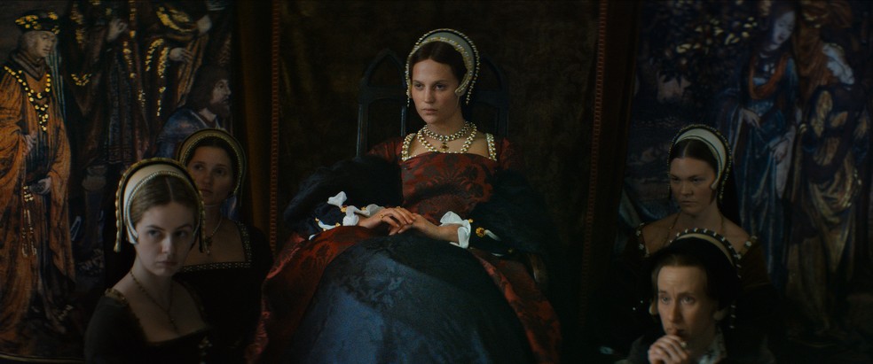 Alicia Vikander interpreta Catarina Parr, sexta e última mulher de Henrique VIII, em "Firebrand", de Karim Aïnouz — Foto: Divulgação/Brouhaha Entertainment 
