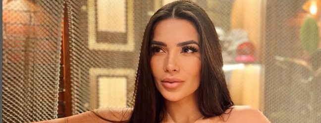 Modelo, influenciadora e apresentadora, a mexicana Dania Mendez tem 31 anos  — Foto: Reprodução Instagram