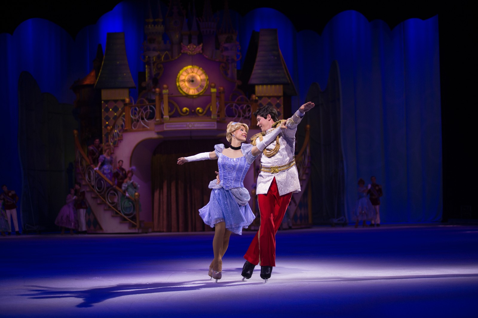 Disney On Ice: número da "Cinderela" — Foto: Divulgação