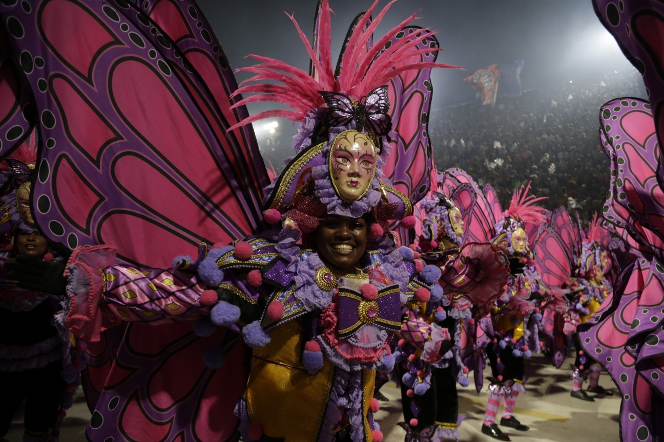 Desfile da Beija-flor — Foto: Domingos Peixoto