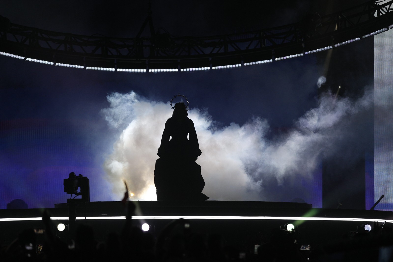 Show da Madonna na Praia de Copacabana — Foto: Alexandre Cassiano / Agência O Globo