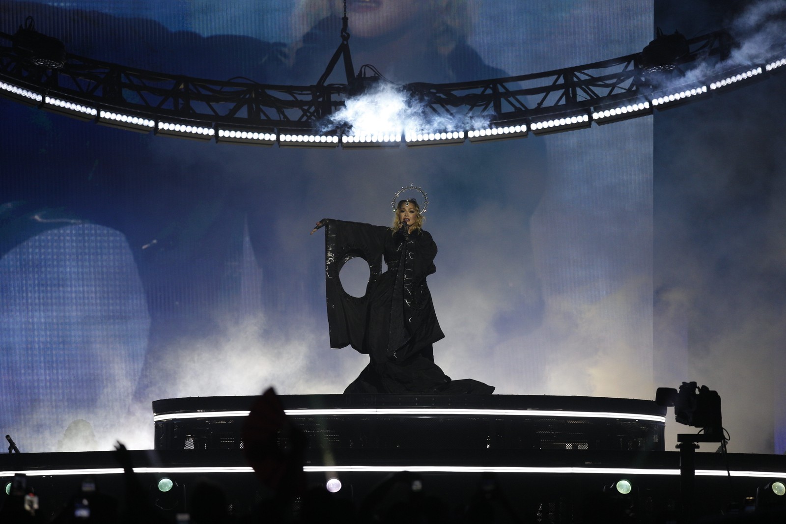 Show da Madonna na Praia de Copacabana — Foto: Alexandre Cassiano / Agência O Globo