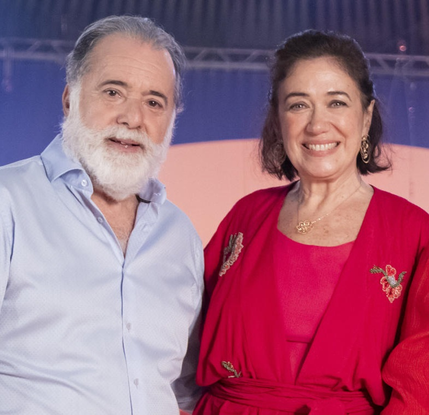 Tony Ramos e Lilia Cabral