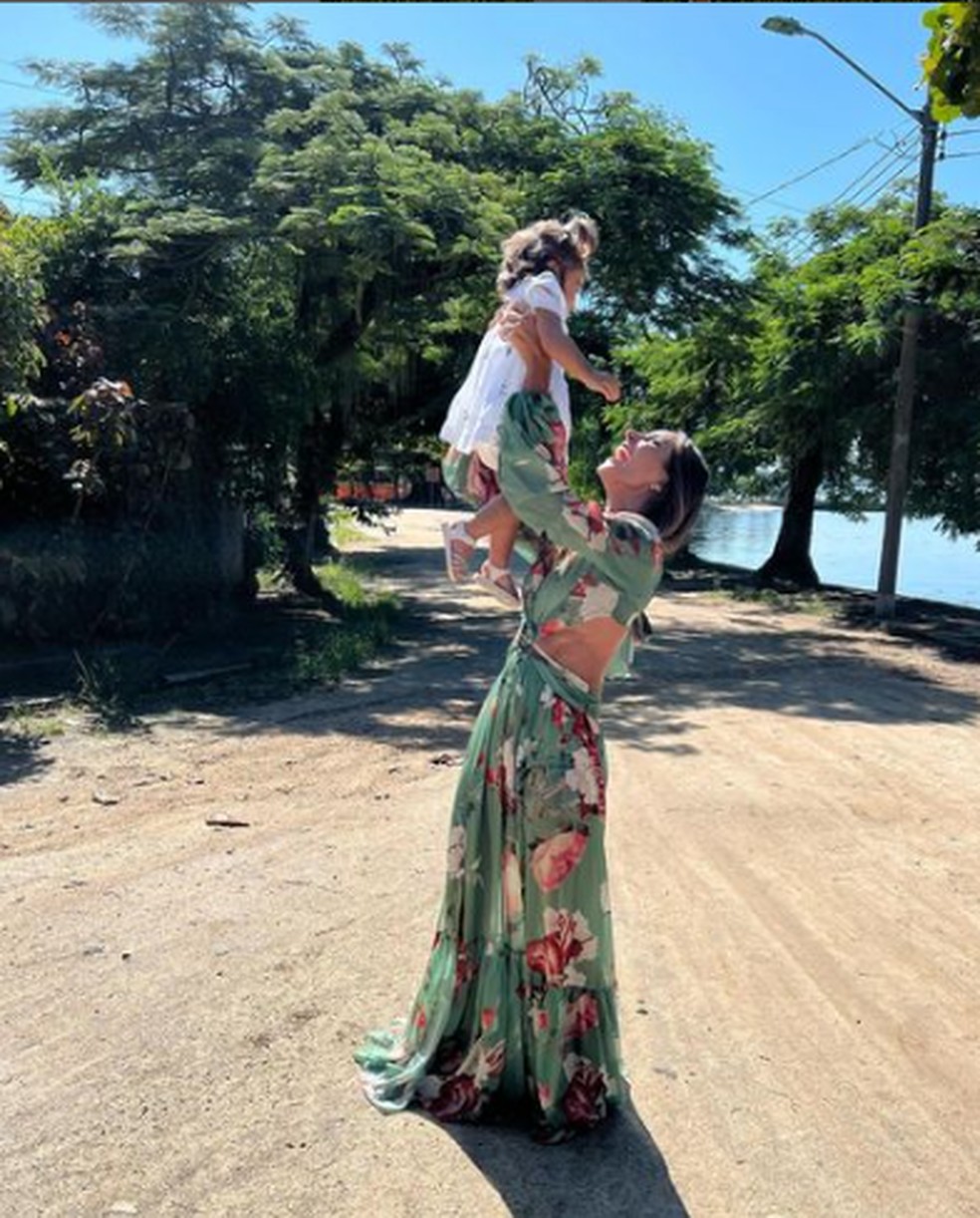 Tyra Batista e Flavia Sampaio — Foto: Reprodução Instagram