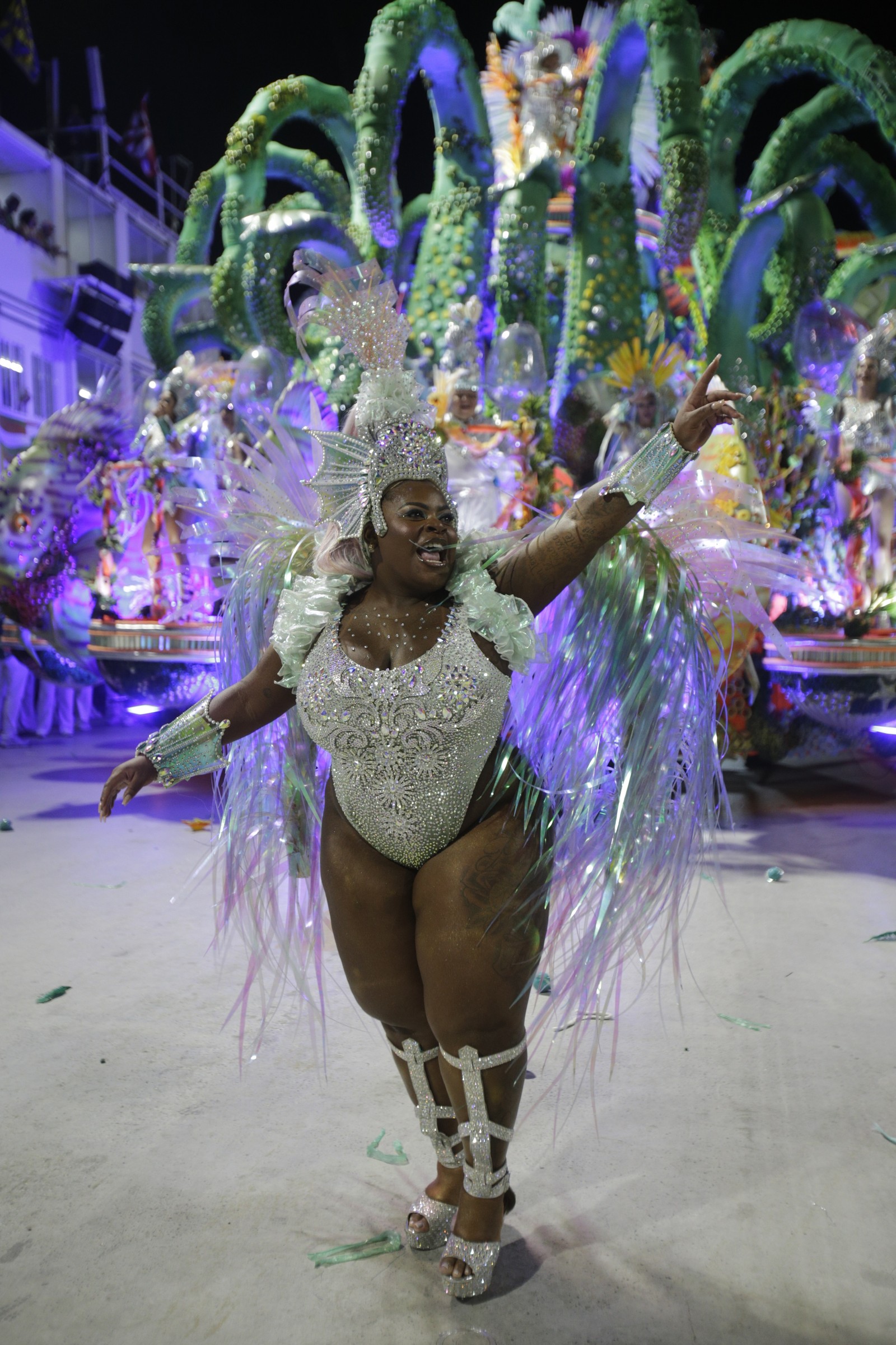 Jojo Todynho é musa da Mocidade — Foto: Alexandre Cassiano