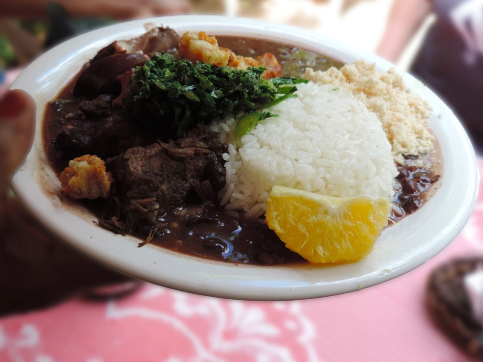 Aquilah: a feijoada do Ponto de Cultura é destaque no guia Zungu, de gastronomia preta no município — Foto: Divulgação/Quilombo Aquilah