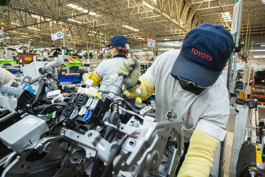 Fábrica da Toyota em Sorocaba (SP), onde será montado o novo modelo