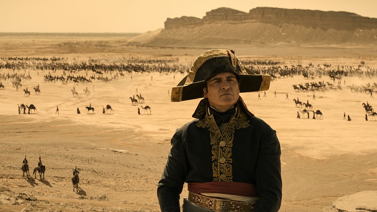 Com Joaquin Phoenix, "Napoleão" estreia no Brasil no próximo dia 23 — Foto: Sony Pictures
