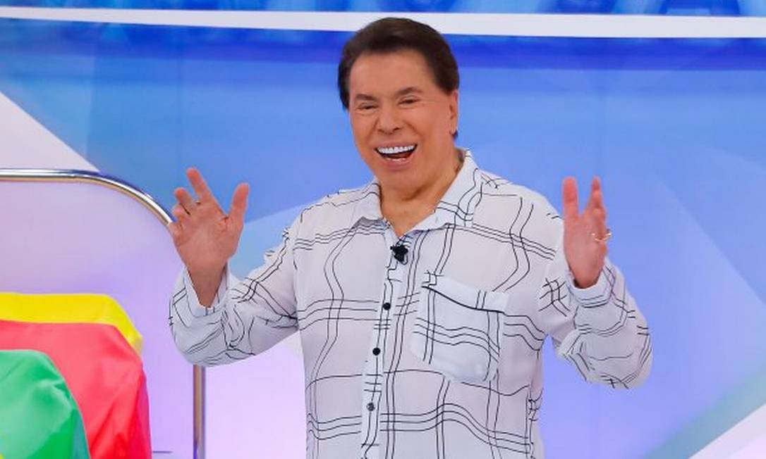 O empresário e apresentador Sílvio Santos é apoiador declarado do presidente Bolsonaro — Foto: Reprodução