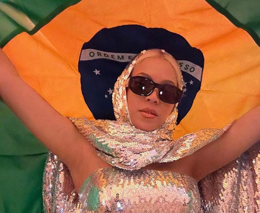 Beyoncé com a bandeira do Brasil: 'Obrigado por todo o apoio em todos esses anos'