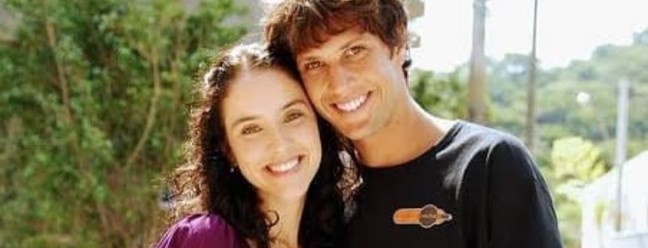 Gustavo Leão e Patricia Werneck interpretaram Mateus e Camila em "Paraíso tropical" — Foto: Divulgação