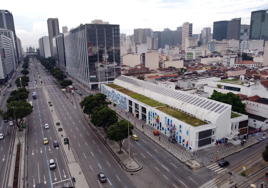 Espaço fica em área conhecida do Centro do Rio de Janeiro