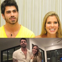 Adriana e Rodrigão se conheceram durante a 11ª edição do "BBB", mas o namoro não durou muito durante o programa. Eles se reencontraram após o fim do reality e engataram um relacionamento. Se casaram em 2015 e têm dois filhos — Foto: Reprodução/Instagram