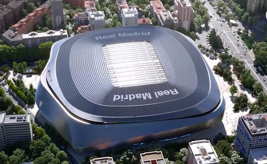 Real Madrid divulga vídeo com detalhes do estádio Santiago Bernabéu após reforma