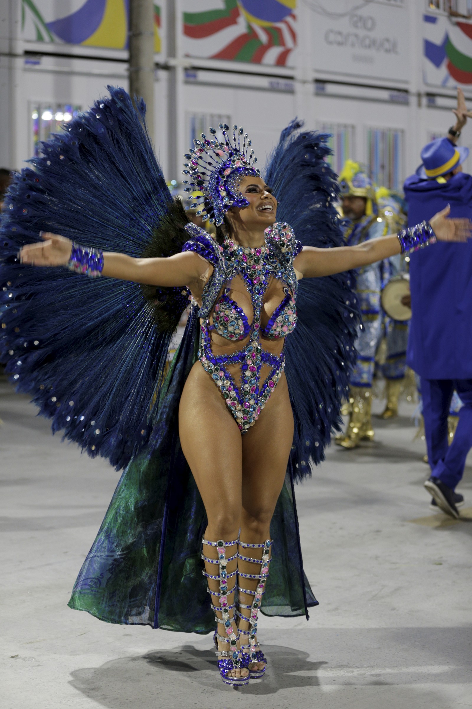 Desfile da Unidos da Tijuca — Foto: Alexandre Cassiano