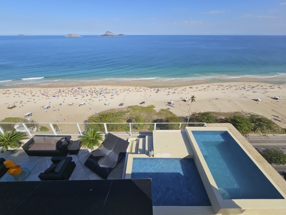 A cobertura foi alvo, em 2021, de uma polêmica envolvendo a construção de uma piscina — Foto: Leo Martins/Agência O Globo